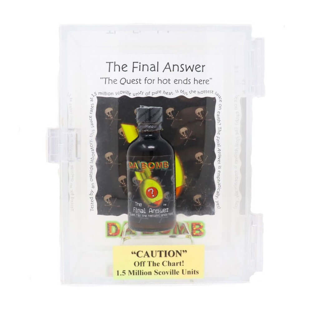 Da' Bomb The Final Answer (With Display Case)
