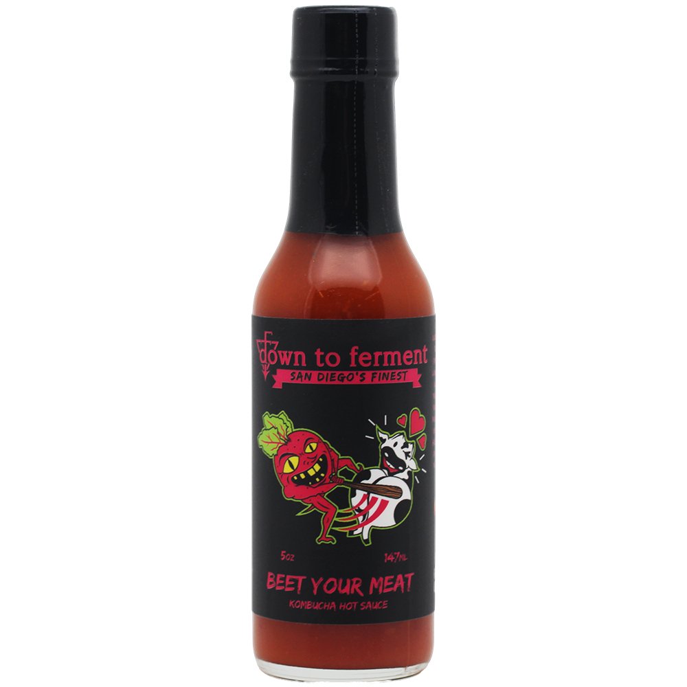 Beet Your Meat Kombucha Hot Sauce