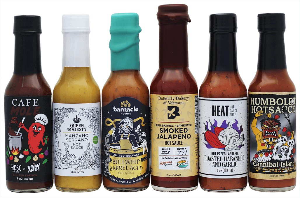 Limited Edition Hot Sauce 6-Pack
