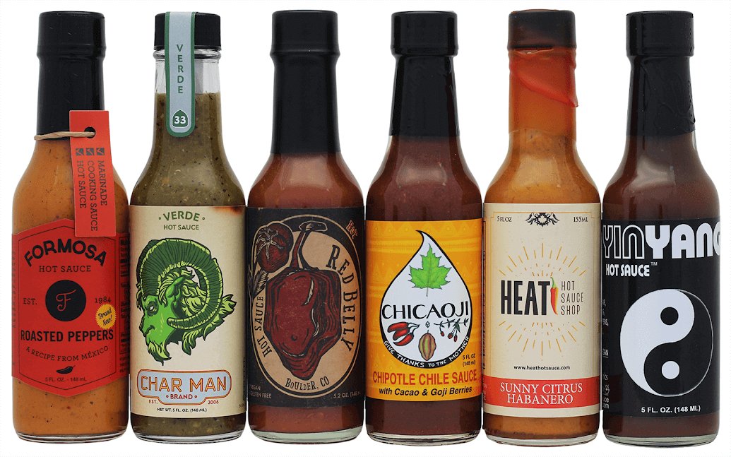 Vegan Hot Sauce 6-Pack
