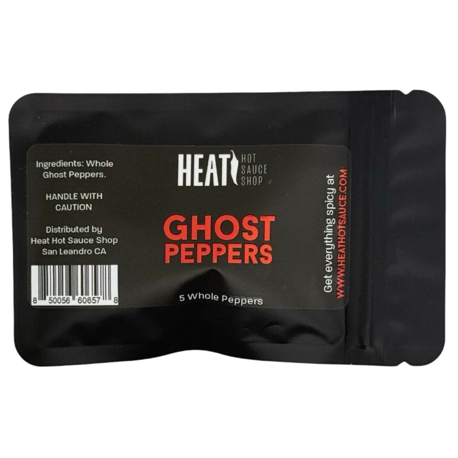 Whole Ghost Pepper Pods (5)